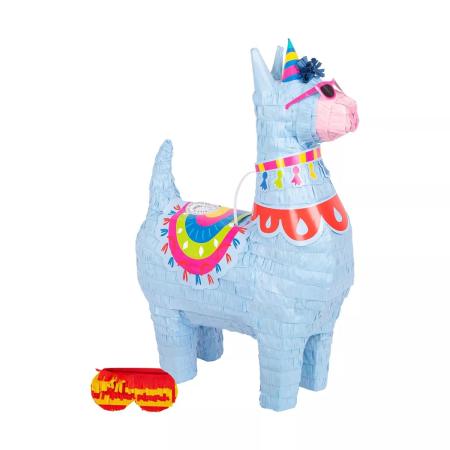 Pinata Lama mit Augenbinde